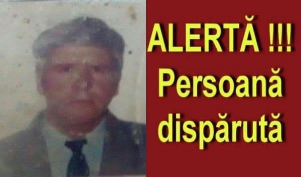 Bărbat din Dorohoi dat dispărut de către familie