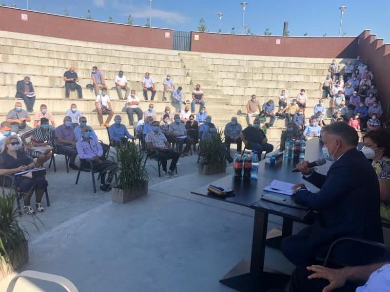 Prefectura a organizat o ședință de instruire a primarilor și secretarilor din județ privind desfășurarea alegerilor locale - FOTO