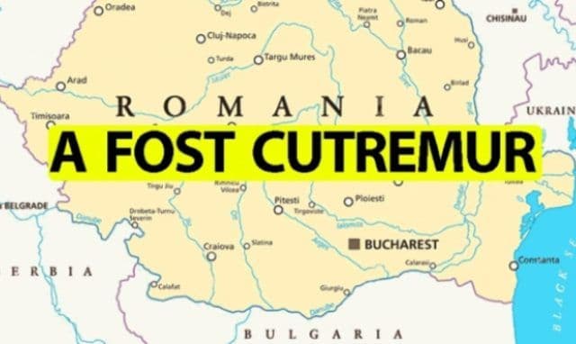 Cutremur! Pământul s-a mișcat duminică dimineață în zona Vrancei
