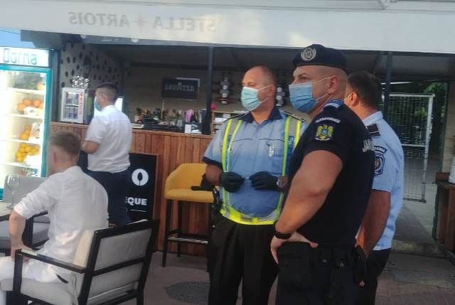 Polițiștii continuă controalele privind respectarea normelor legale impuse în contextul pandemiei