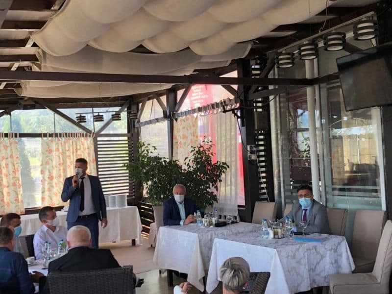 Vizită de lucru la Botoșani a unui șef de la București, la invitația senatorului Costel Șoptică – FOTO