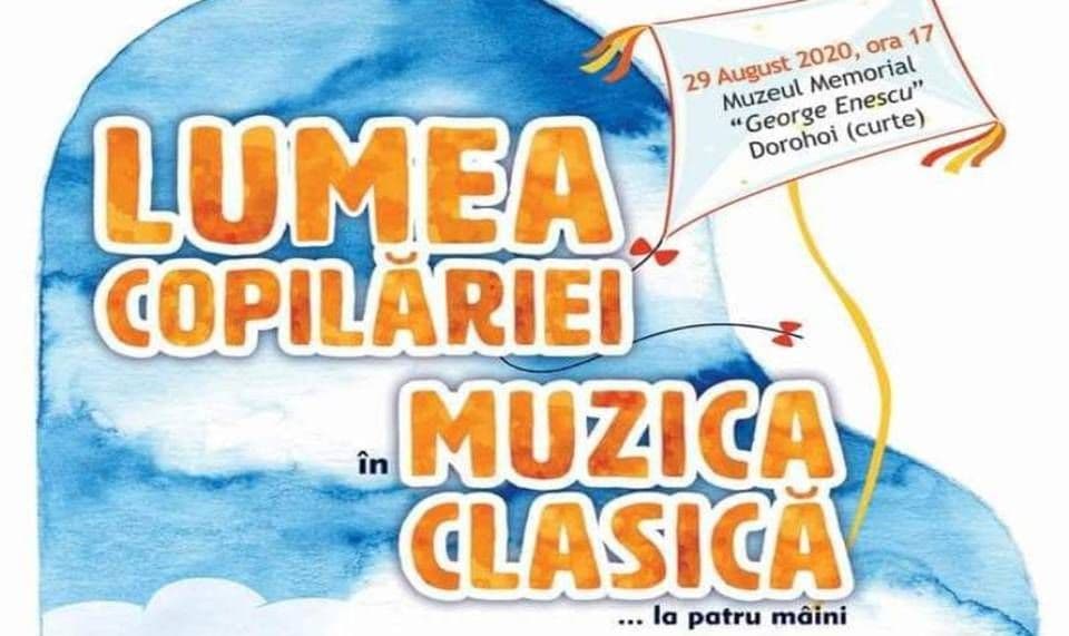 Lumea copilăriei în muzica clasică…la patru mâini, la Dorohoi