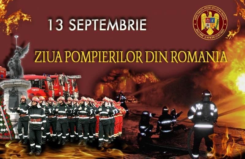 13 septembrie – Ziua pompierilor din România
