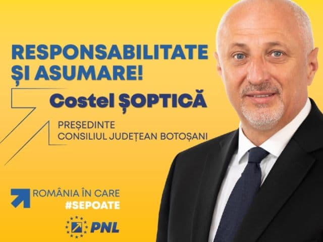 Costel Șoptică - Școli dotate corespunzător! Învățământ performant!