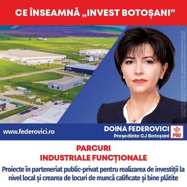 Stimularea creării de locuri de muncă pentru tineri prin programe dedicate și atragerea de investitori sunt priorități pentru Cosmin Andrei și Doina F