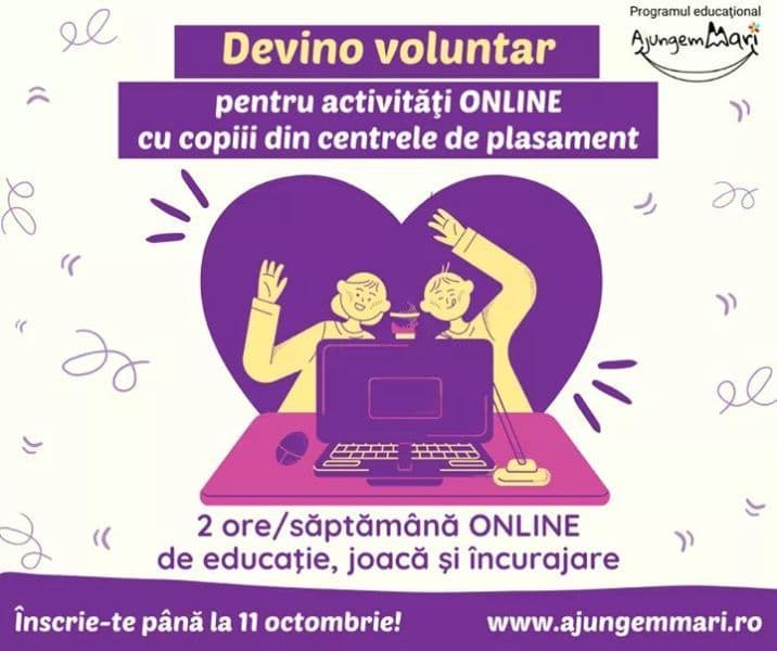 „Ajungem MARI” caută voluntari de cursă lungă