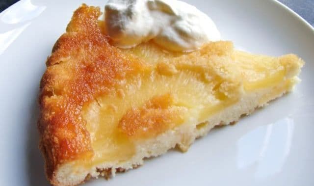 Tartă cu ananas răsturnată