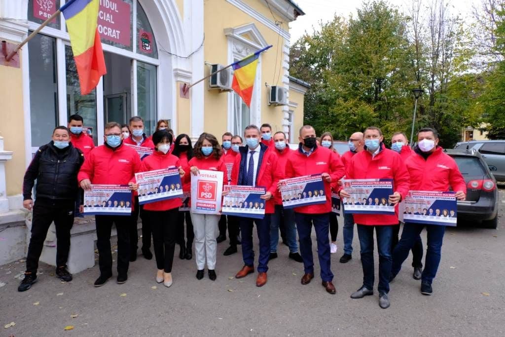 Candidații PSD Botoșani pentru Parlamentul României își iau angajamentul în fața botoșănenilor să readucă siguranța sănătății, educației și a locurilo