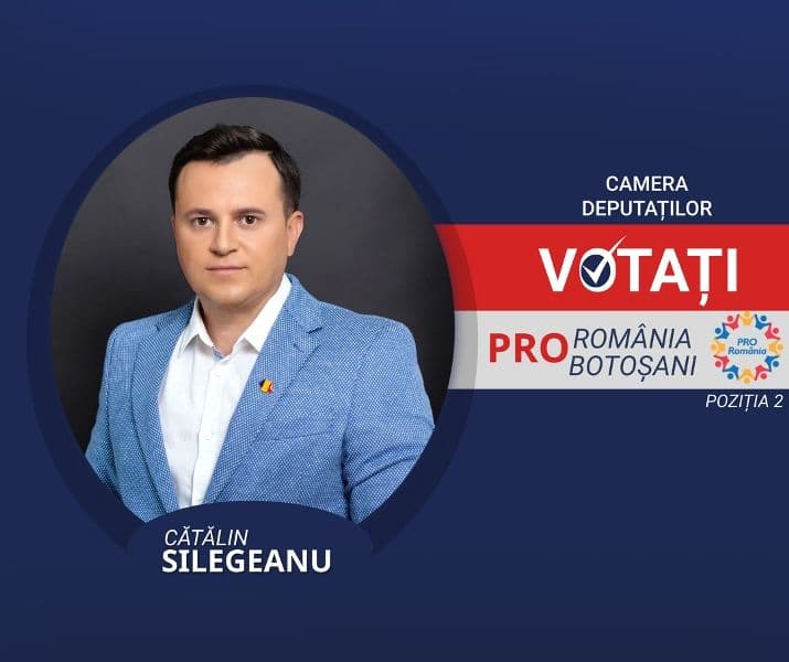 Cătălin Silegeanu: Voi lupta pentru investiții, fonduri și proiecte corecte pentru cetățenii județului Botoșani!