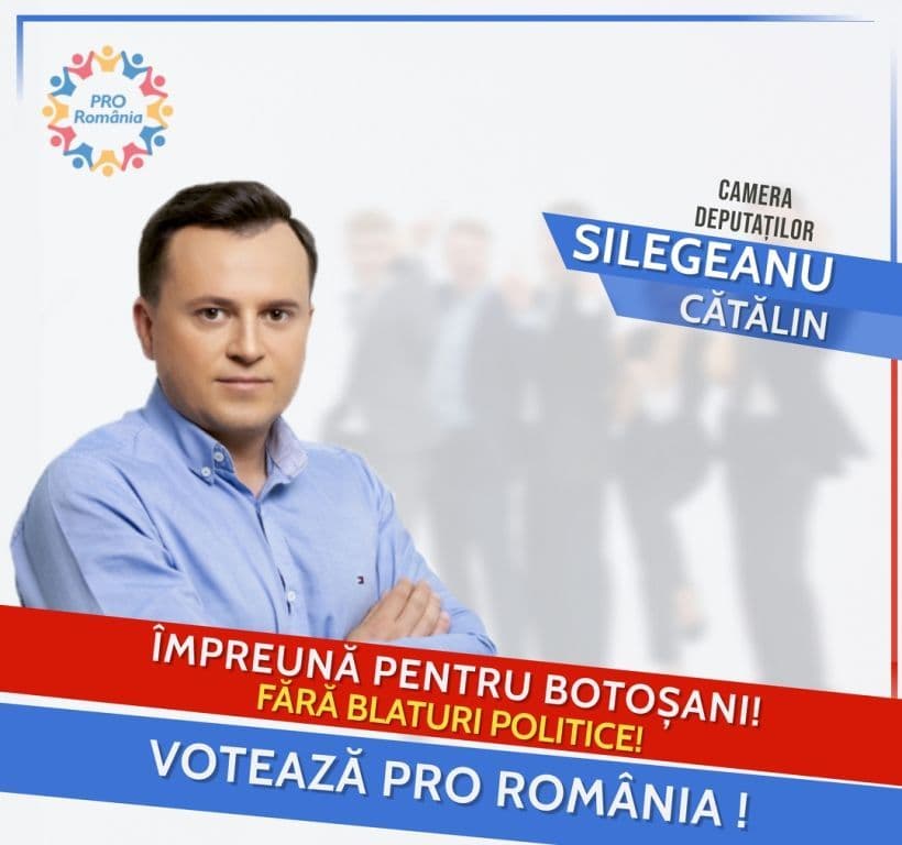 Cătălin Silegeanu: Fii Tu schimbarea de care avem nevoie. Privește în jurul tău, Gândește, Analizează apoi Votează