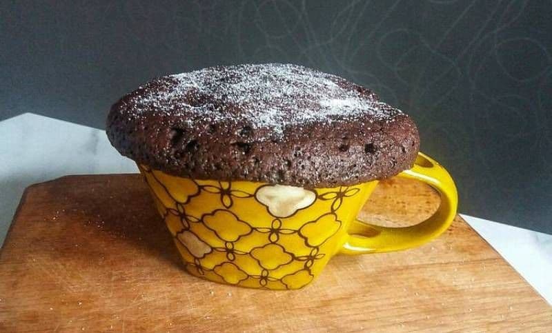 Prăjitură în cană