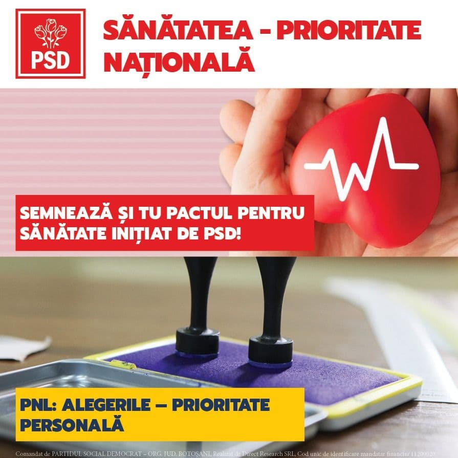 PSD Botoșani a inițiat PETIȚIA SĂNĂTATEA – PRIORITATE NAȚIONALĂ! Semnează și tu