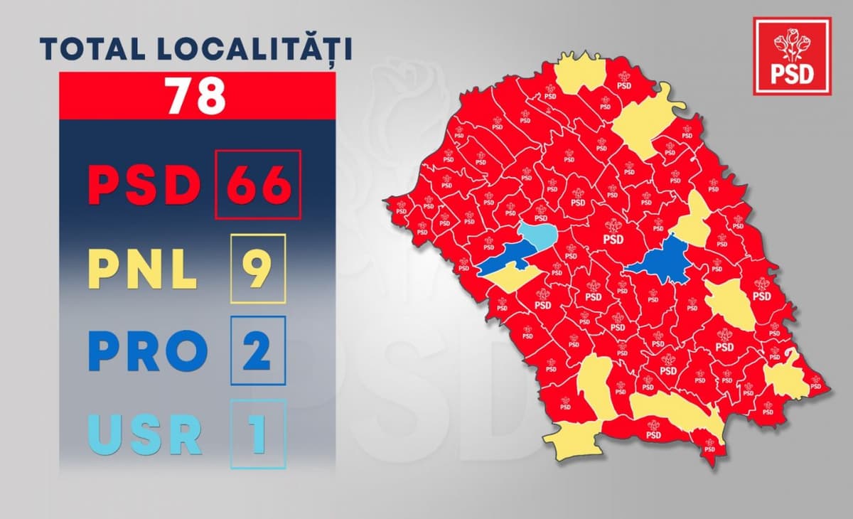 Declarație Doina Federovici, președinte PSD Botoșani: „Mă înclin în fața botoșănenilor care ne-au acordat din nou încrederea lor”