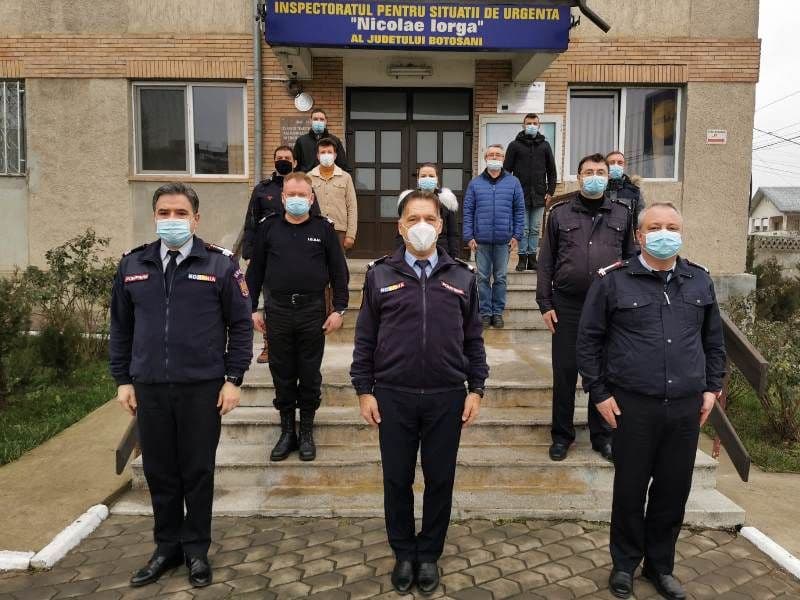 Șapte pompieri din Botoșani, angajați temporar, au început activitatea