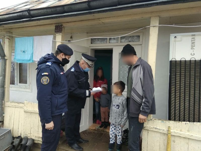 Surpriză pregătită de jandarmi pentru un copil din județul Botoșani