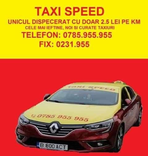 Taxi speed