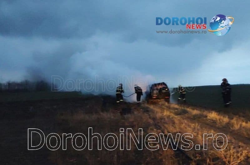 Incendiu auto la Braesti_02
