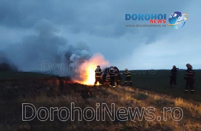 Incendiu auto la Braesti_05