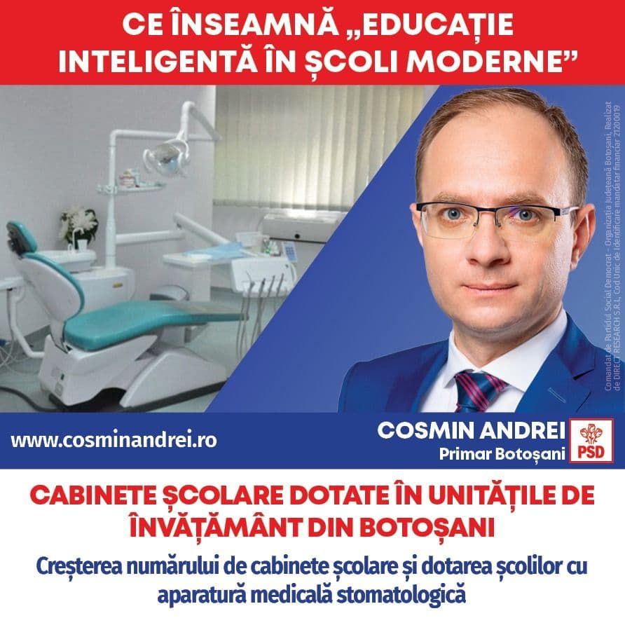 Cosmin cabinete medicale scolare