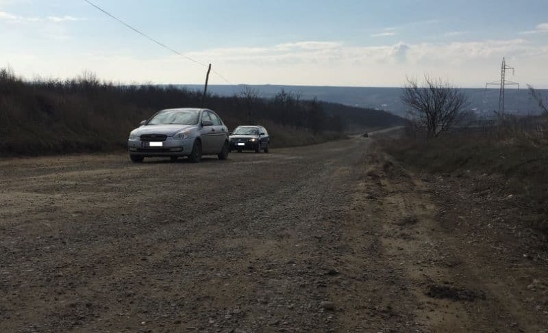 Ordin de începerea lucrărilor pentru consolidarea alunecării de teren de pe drumul județean Dumeni – Havârna - FOTO