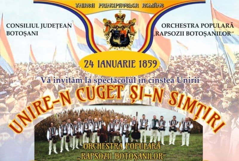 Spectacol dedicat Zilei Unirii Principatelor Române