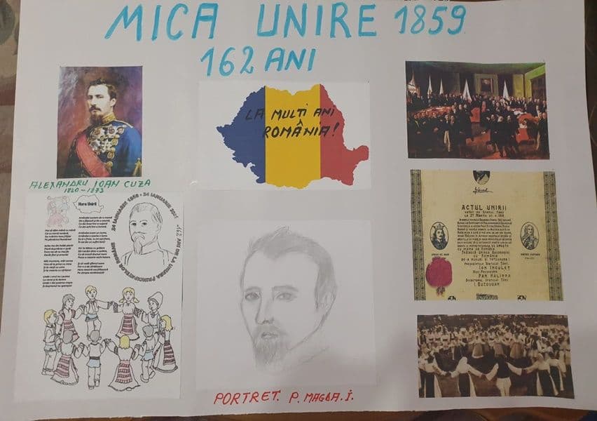 162 de ani de la MICA UNIRE la Școlile Rădăuți-Prut, Păltiniș și Viișoara - FOTO