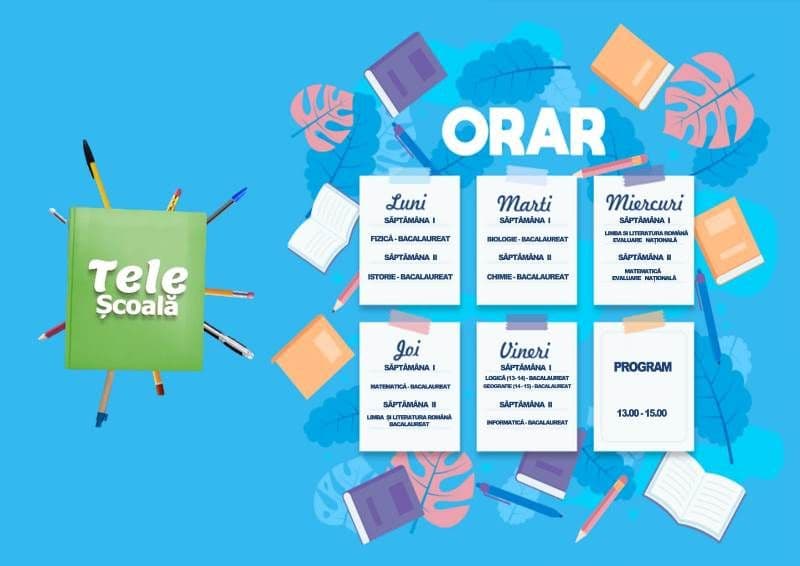 „Examene de nota 10” – Proiect al ISJ Botoșani în parteneriat cu Somax TV