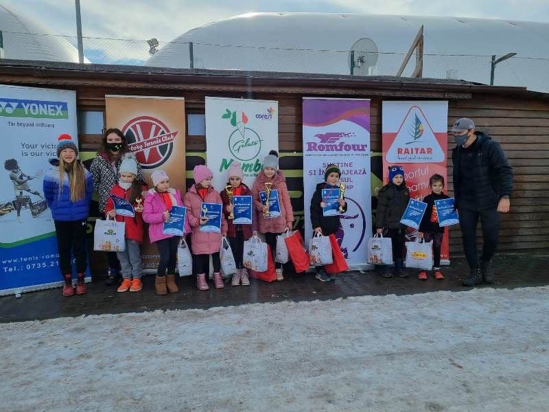 Rezultate de excepție obținute de micii tenismeni botoșăneni la Turneul Campionilor din Brașov - FOTO