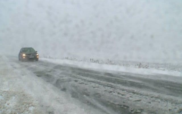 Informare meteo de vânt, precipitații și polei