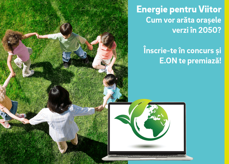 E.ON lansează concursul „Energie pentru viitor”, dedicat elevilor preocupați de sursele de energie verde