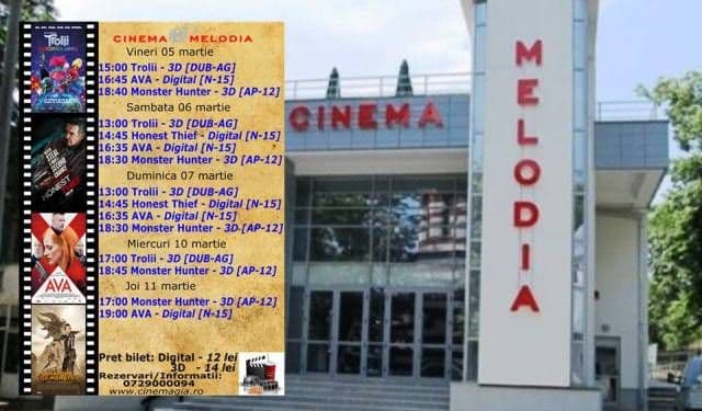 Vezi ce filme vor rula la Cinema „MELODIA” Dorohoi, în săptămâna 5 – 11 martie – FOTO