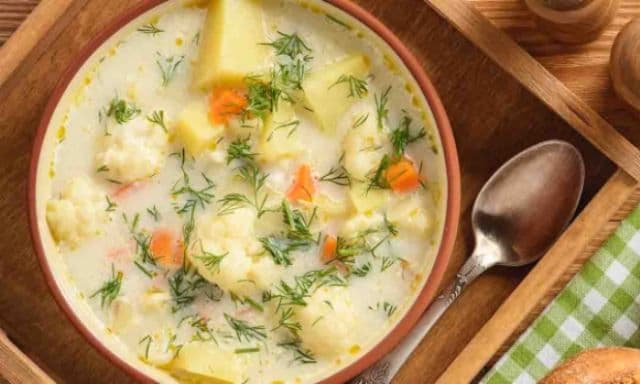 Ciorbă de conopidă