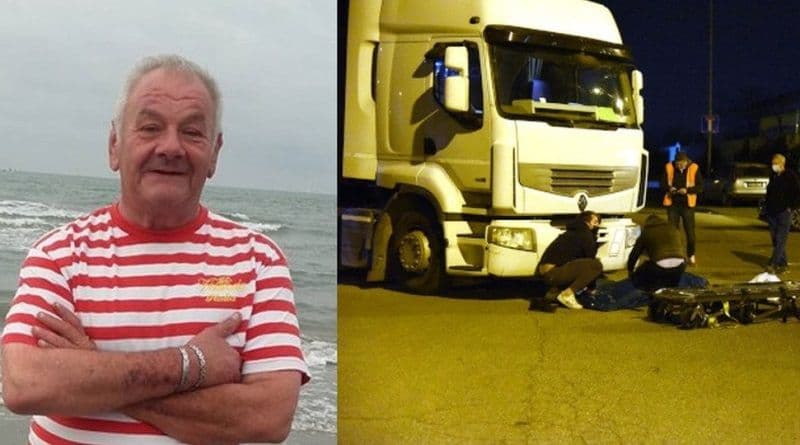 Un șofer de TIR român și-a ucis accidental colegul italian, trecând cu camionul peste el