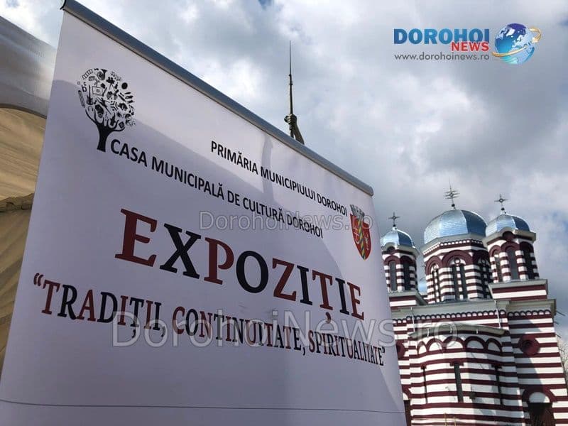 Prima ediție a expoziției de Paște „Tradiții, continuitate, spiritualitate” deschisă oficial la Dorohoi - FOTO