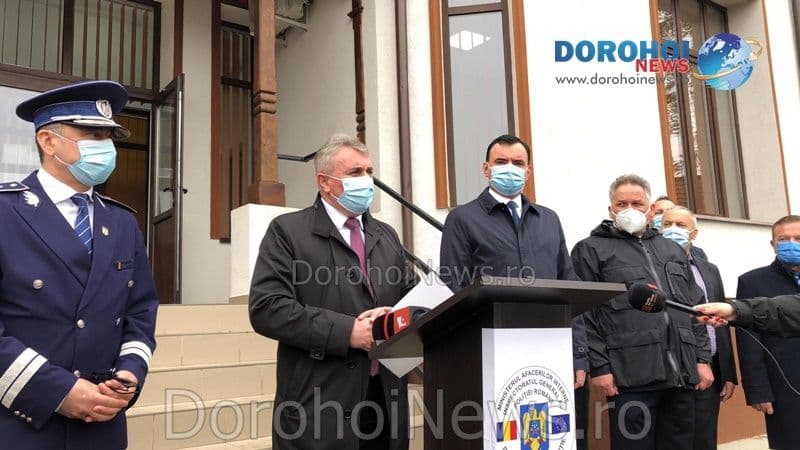 Sediul Poliției Dorohoi inaugurat de către Nicolae Lucian Bode, ministrul MAI - FOTO 