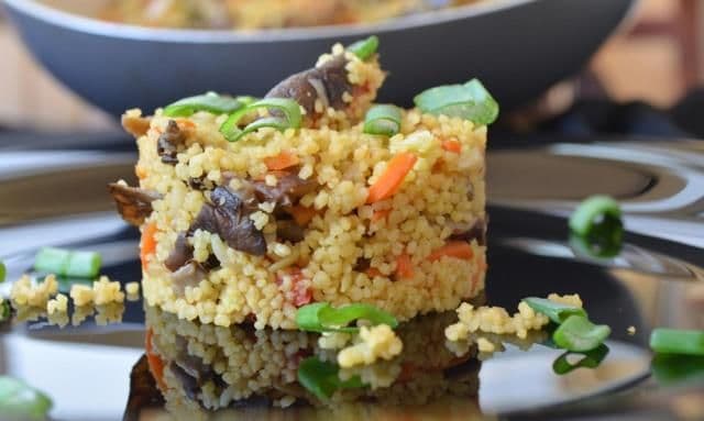 Cuscus cu ciuperci