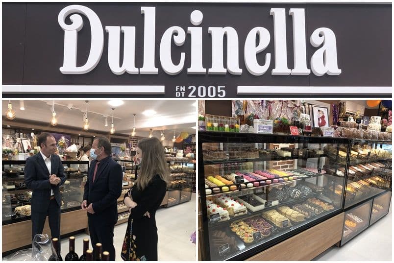 Cofetăria „Dulcinella” inaugurată de Ion Paladi la Dorohoi - VIDEO/FOTO
