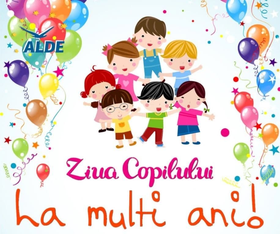 ALDE Botoșani urează tuturor copiilor să aibă parte de o copilărie veselă, colorată și lipsită de griji