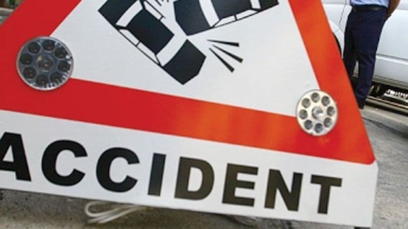 Accident la Văculești produs de un șofer în stare de ebrietate