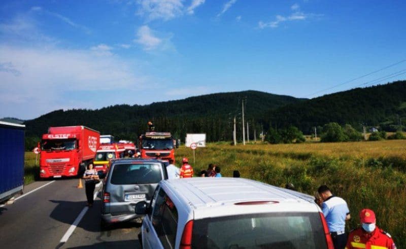 Accident grav la Gura Humorului! Planul roșu de intervenție a fost activat