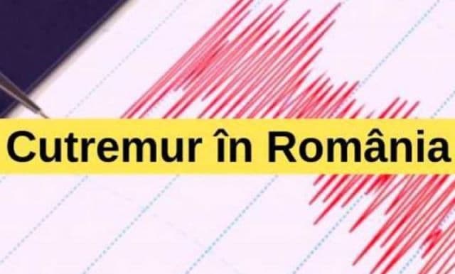 Trei cutremure în mai puțin de jumătate de oră