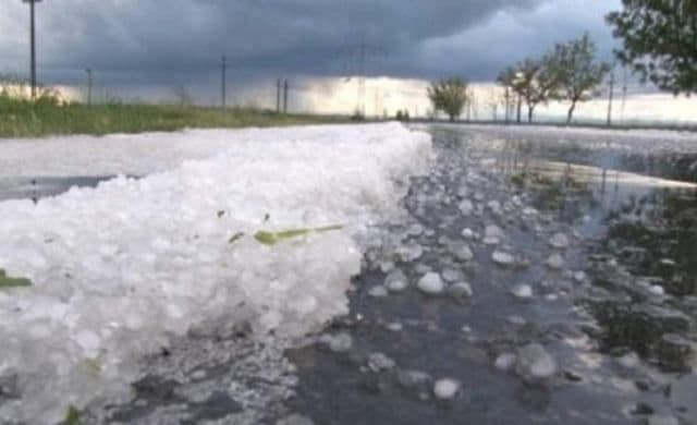 România, lovită din nou de grindină