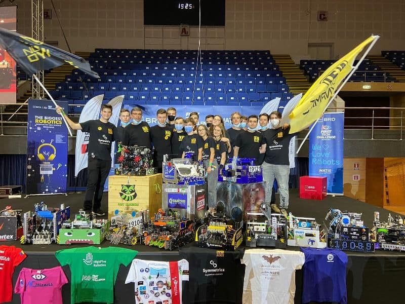 O nouă reușită a North East Dynamics! Final de sezon victorios pentru roboticienii Liceului „Regina Maria” Dorohoi - FOTO