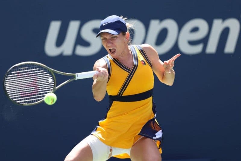 Simona Halep s-a calificat în optimile de finală la US Open. A învins-o pe Rîbakina după o luptă dură
