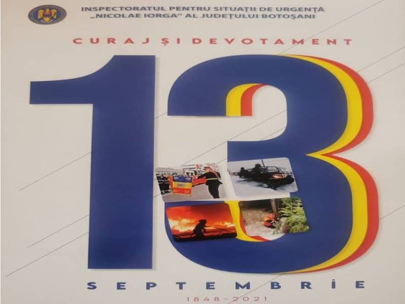Evenimente desfășurate la Dorohoi și Botoșani de „ZIUA POMPIERILOR DIN ROMÂNIA”