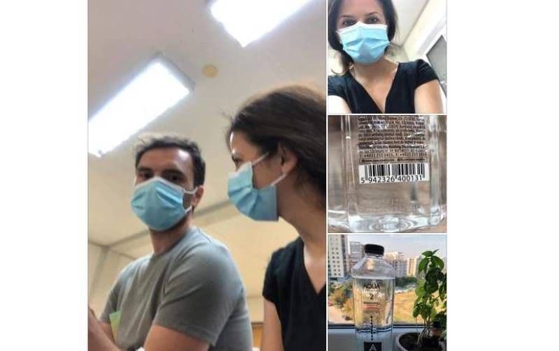 Doi tineri au trecut prin momente cumplite la scurt timp după ce au băut apă plată îmbuteliată