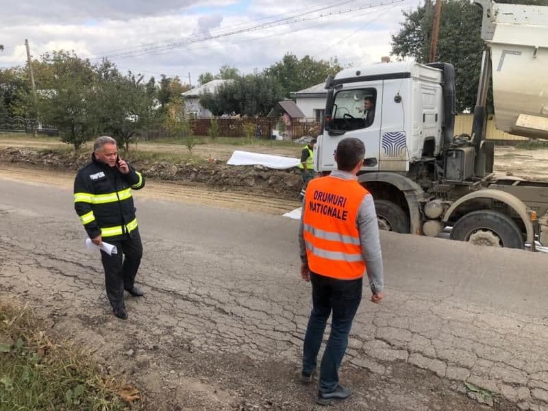 Noile termene ale modernizării DN 28B Târgu Frumos-Botoșani comunicate de constructori prefectului Dan Nechifor - FOTO