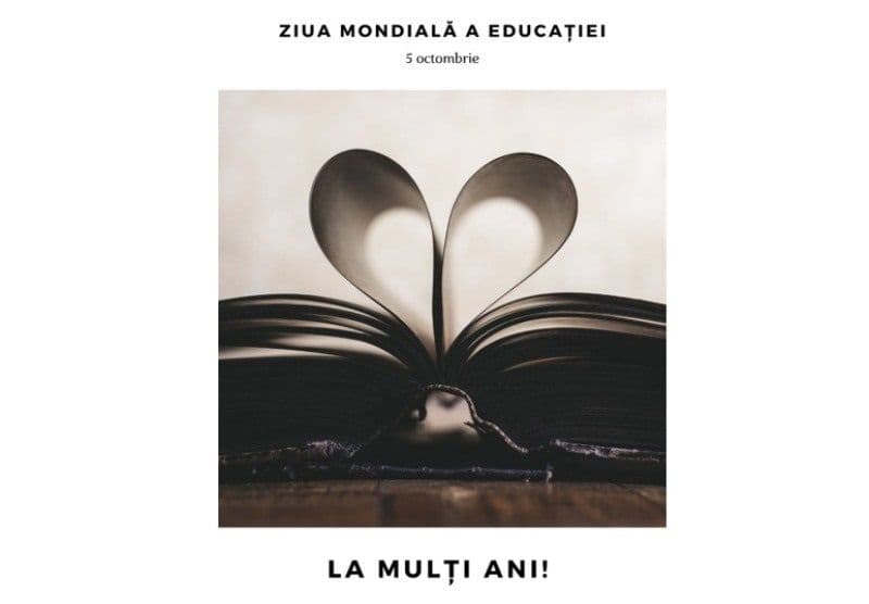 Cu cele mai bune gânduri din partea Casei Municipale de Cultură cu ocazia Zilei Mondiale a Educației