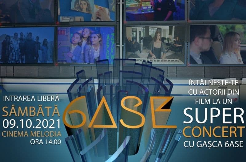 Avanpremiera serialului 6ASE și concert cu vedetele din film la Cinematograful „Melodia” Dorohoi