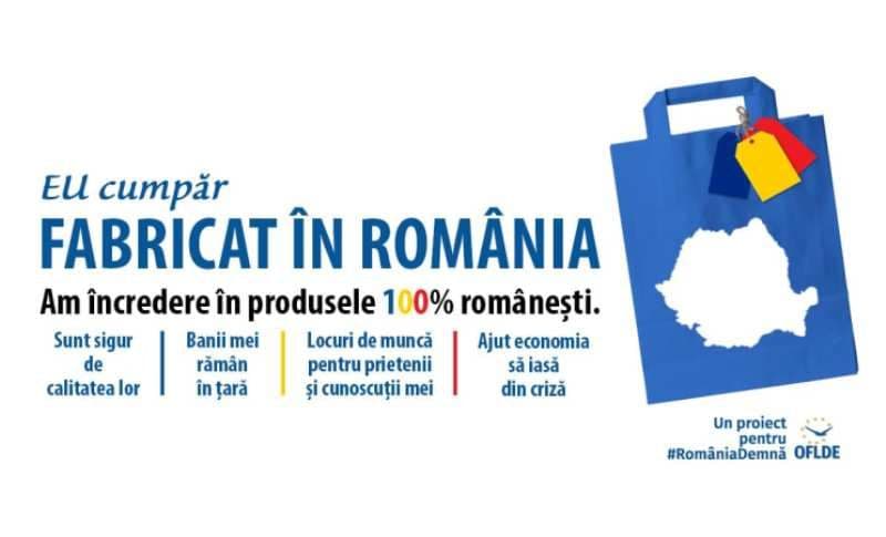 Comunicat de presă: Și eu cumpăr FABRICAT ÎN ROMÂNIA